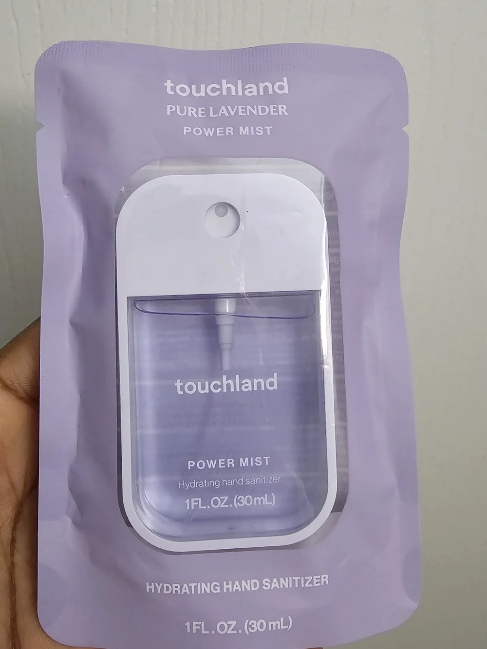 Touchland Pure Lavender Power Mist Hydrating Hand Sanitizer - Lavender